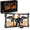 Image de LEGO Icons Le Seigneur des Anneaux : Book Nook du Balrog - Set de Construction - Décoration pour Étagère DIY - Minifigurine de Ganda