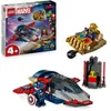 Image de LEGO   Marvel 76319 Captain America contre Thanos - Jouet Avion pour Enfants dès 4 ans