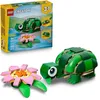Image de LEGO Creator 3-en-1 31377 La Tortue et la Fleur de Nénuphar - Jouet de Construction 7 ans