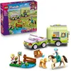 Image de LEGO Friends 42695 La Remorque du Cheval et du Poulain - Jeu de Construction dès 7 ans