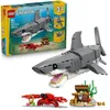 Image de LEGO Creator 3-en-1 31381 Le Redoutable Requin et le Coffre au Trésor - Jouet dès 8 ans