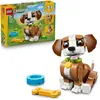 Image de LEGO Creator 3-en-1 31382 Les Adorables Animaux : le Chiot Joueur - Jeu dès 8 ans - Cadeau