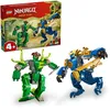 Image de LEGO NINJAGO 71853 Le Combat du Robot Dragon de Jay - Jeu de Construction 4 ans - Cadeau