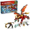 Image de LEGO NINJAGO 71868 Le Robot Dragon Transformable de Braséra - Jouet Ninja 2-en-1 dès 9 ans
