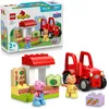 Image de LEGO DUPLO Peppa Pig 10468 Tracteur et Marché - Jeu Éducatif dès 2 ans - Cadeau pour Bébé