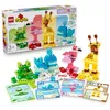 Image de LEGO DUPLO 10472 Jeu de Construction d’Animaux - Jouet Éducatif dès 3 ans - Set Montessori