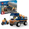 Image de LEGO City 60491 Le Transporteur de Motos - Jouet de Construction dès 4 ans - Idée Cadeau