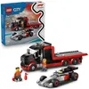 Image de LEGO City 60493 Camion de F1 avec Voiture de Course de F1 Audi - Jouet dès 7 ans - Cadeau