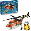 Image de LEGO City 60503 L Hélicoptère des Garde-Côtes - Jeu de Construction 7 ans - Idée de Cadeau