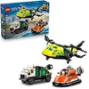 Image de LEGO City 3-en-1 60505 Avion Camion d Assistance et Aéroglisseur Modulable - Jouet 7 ans