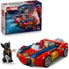 Image de LEGO   Marvel 76336 Spider-Man et sa Voiture contre Wolverine Vénomisé - Jouet dès 7 ans