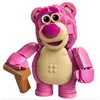 Image de Kit de construction - LEGO - 43306 - Lotso (Toy Story) - Ours articulé avec canne - 570 pièces