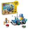 Image de LEGO Pokémon 72156 - Set de construction compatible SMART Play  - Carapuce Aventure avec le buggy du Dresseur - Dès 7 ans