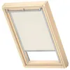 Image de VELUX Store Original Occultant Beige Clair Cadre Argenté DKL MK04