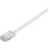Image de Câble réseau RJ-45 MicroConnect 15m UTP CAT 6a moulé bloqué plat blanc