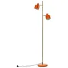 Image de Pied de lampe - pied de lampadaire Dyberg-larsen dyberg larsen floor lamp ocean orange/brass 160cm