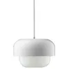 Image de HAIPOT-Suspension Verre et Métal Ø23cm Blanc Dyberg Larsen designé par Frank Kerdil