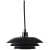 Image de Lampe à suspension - DL20 - 20 cm - G9 - Noir mat