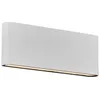 Image de KINVER-Applique murale dextérieur LED L26cm Blanc Nordlux L 26cm / H 9cm / l 33cm