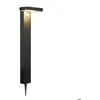 Image de RICA SQUARE-Borne dextérieur LED solaire avec piquet H60cm Noir Nordlux