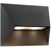 Image de Applique extérieure - NORDLUX - PONTIO - Aluminium Noir - H.19 - IP54 - Design architectural