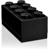 Image de Boîte de rangement - LEGO Storage - Mini - 8 plots - Noir - Plastique