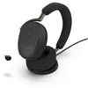 Image de Casque micro professionnel   Jabra Evolve3 85 MS Stereo   USB-C Bluetooth   Noir + Support casque