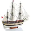 Image de Maquette bateau en bois : Hms Endeavour