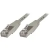 Image de Câble réseau RJ-45 (M) pour RJ-45 (M) 5 m SFTP PiMF CAT 6 moulé bloqué gris - MicroConnect