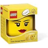 Image de Tête de rangement - LEGO - 40311725 - Empilable - Jaune - D16 x H195 cm