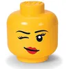 Image de Rangement en forme de tÃªte de fille LEGO - Petit (clin d'Â¿il) en occasion ou reconditionné