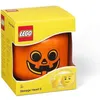 Image de Boîte de rangement - LEGO - Tête de citrouille - Petite - 16 x 185 cm - Orange