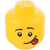 Image de Rangement - Room Copenhagen - 40331726 - Tête de figurine LEGO - Jaune - Plastique - Empilable