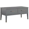 Image de Westerleigh Table basse avec plateau relevable en aggloméré gris