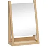 Image de Miroir de table Hubsch Interior Point - marron - 22x9x32 cm