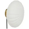 Image de Lampe murale Hubsch Interior Kumu 25x15 cmG9 - blanc - 25x15 cm/G9