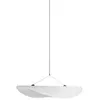 Image de TENSE-Suspension LED Tyvek Ø70cm Blanc New Works - designé par Panter & Tourron