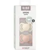 Image de Sucette bébé - BIBS Supreme - Symétrique - T1 - Silicone - Ivory Blush - Pack de 2