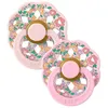 Image de Sucette bébé - BIBS x Liberty - Boheme - Ronde - T1 - Caoutchouc naturel - Blossom Mix - Pack de 2
