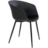 Image de 2 Fauteuils de jardin noir RODA