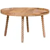 Image de Table basse en bois de manguier Ø 60 x 35 cm