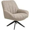 Image de Dora fauteuil fonction tournante grise.