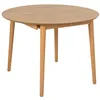 Image de Table à manger extensible 115x115/154x75 cm décor chêne