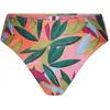 Image de Bas de maillot de bain femme Pieces Amanda - blazing orange tropical flower