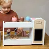Image de Jeux de rôle - MAMABRUM - Mamabrum Enfant en Bois - Machine à Glace - Machine à Café - Accessoires Inclus