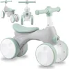 Image de MoMi TOBIS   Draisienne Bébé sans Pédales   Bulles Lumière LED Klaxon   Guidon Réglable   Grise