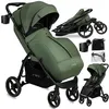 Image de MoMi MIYA - Poussette ultra compacte - Dès 0 mois jusqu’à 22 kg - Kit d’accessoires - Roues EVA 7/10 - Vert