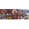 Image de Puzzle 1000 pièces panoramique : Star Wars Mandalorian : Les Aventures du Mandalorien