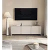 Image de Meuble TV bas 3 portes   LUMMO   156 cm   gris cachemire