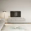 Image de Meuble TV mural à 4 abattants   FRAMME   200 cm   gris cachemire